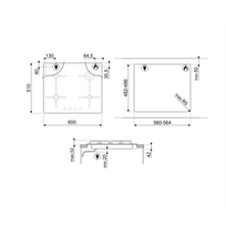 smegenys - SMEG PV864PO - 2 nuotrauka