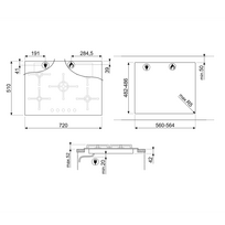 smegenys - SMEG PV375NSA - 5 nuotrauka