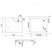 imontuojamas smeg - Smeg SIM6644R - 2 nuotrauka