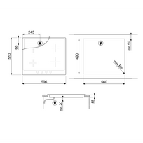 elektrine kaitlente - SMEG P864AO - 2 nuotrauka
