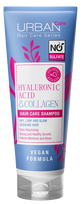 kolagenas ir hialurono rugstis - URBAN CARE Hyaluronic Acid & Collagen šampūnas, 250 ml - 2 nuotrauka