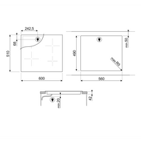elektrine kaitlente - Smeg SE364ETB - 4 nuotrauka