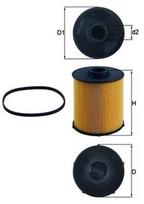 Kuro filtras MAHLE KX70D