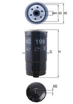 Kuro filtras MAHLE KC199