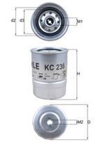 Kuro filtras MAHLE KC236