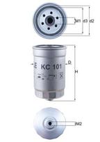 Kuro filtras MAHLE KC101