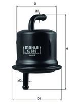 Kuro filtras MAHLE KL515