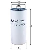 Kuro filtras MAHLE KC251