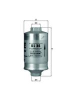Kuro filtras MAHLE KL25