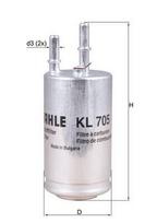 Kuro filtras MAHLE KL705