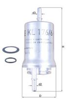 Kuro filtras MAHLE KL176/6D