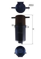 Kuro filtras MAHLE KL 873