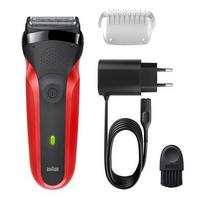 braun barzdaskute series 3 - Braun 300S Red (Raudona) - 1 nuotrauka