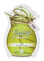 Raminanti bei drėkinanti veido kaukė su alavijais Holika Holika Juicy Mask, 20 ml