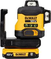lazerinis nivelyras 360 - DeWalt DCLE34031D1-QW, 18V, 1x2,0 Ah, žalias - 2 nuotrauka