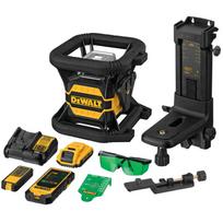 rotacinis nivelyras - Rotacinis lazerinis nivelyras DeWalt DCE080D1GS-QW; 18 V; 1x2,0 Ah akum. - 1 nuotrauka