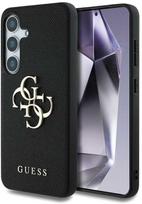 samsung galaxy s25 black - Guess "Grained Big 4G Logo Small Classic Logo Case Galaxy S25" Black - 1 nuotrauka