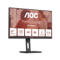 monitoriai 60hz 27 inch - AOC U27E3UF - 3 nuotrauka