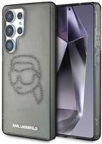 Karl Lagerfeld "Rhinestones Karl Head Logo Galaxy S25 Ultra" Black