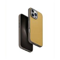 UNIQ "Lyden DS Case Magclick Charging iPhone 16 Pro Max" Yellow-Grey