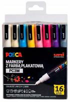 Markeriai Uni Ball Posca PC-3M, 16 vnt.