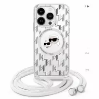 karl lagerfeld iphone 16 pro - Karl Lagerfeld "IML Crossbody Monogram Karl and Choupette Head MagSafe iPhone 16 Pro" - 1 nuotrauka
