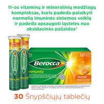vitaminai - Šnypščiosios tabletės BEROCCA Immunity, 30 vnt. - 4 nuotrauka