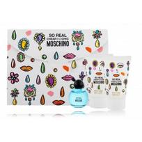 Moschino So Real 4,9 ml. EDT + gelis 25 ml + losjonas 25 ml