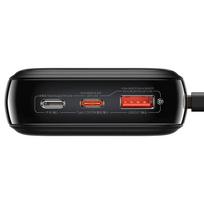 power bank baseus - Baseus Qpow Pro+ 20000mAh Black (Juoda) - 4 nuotrauka