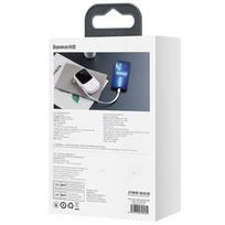 baseus 20w power bank - Baseus Qpow Pro 20000mAh White (Balta) - 6 nuotrauka