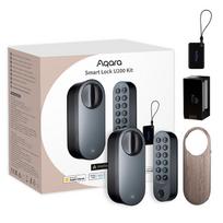 spyna apple - Aqara U200 išmanioji durų spyna Matter, Apple Home juoda (EL-D02D) - 1 nuotrauka