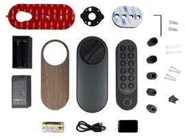 spyna apple - Aqara U200 išmanioji durų spyna Matter, Apple Home juoda (EL-D02D) - 5 nuotrauka