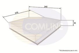 Filtras, salono oras COMLINE EKF106