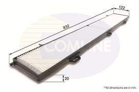 Filtras, salono oras COMLINE EKF107