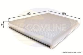 Filtras, salono oras COMLINE EKF139