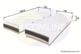 Filtras, salono oras COMLINE EKF164