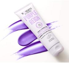 juoduju serbentu ekstraktas - NOUGHTY geltonus plaukų atspalvius koreguojantis plaukų kondicionierius PURPLE REIGN, 250 ml - 3 nuotrauka
