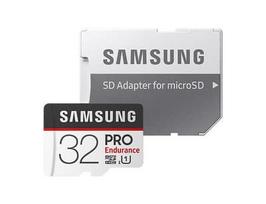 Samsung 32GB PRO Endurance microSD Card + Adapter