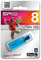 Silicon Power Helios 101 8GB Blue (Mėlynas)
