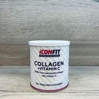 ICONFIT Collagen + C vitamin milteliai, 300 g