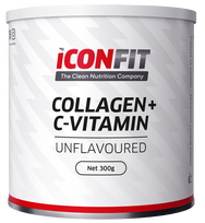 kolageno papildai - ICONFIT Collagen + C vitamin milteliai, 300 g - 2 nuotrauka