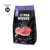 aviena - PAN MIĘSKO Veršiena su ėriena Senior Crunchy M - Sausas šunų maistas - 9 kg - 1 nuotrauka