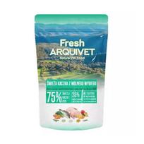 Sausas Šunų Maistas - ARQUIVET šviežia antis ir žuvis, 100g