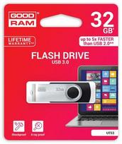 usb raktas 2gb - GoodRam Twister 32GB Black (Juodas) - 2 nuotrauka