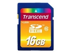 Atminties kortelė Transcend SDHC 16GB CL10