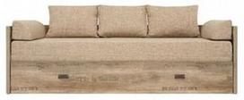 Black Red White Malcolm Bed 80x160cm