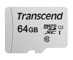 microsd cards - Transcend 300S 64GB Micro SDXC Class 10 - 1 nuotrauka