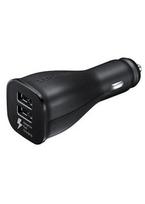 samsung fast charge - Samsung Dual USB Fast Charge Car Charger With USB Type-C Cable Black - 1 nuotrauka