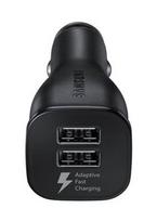 samsung fast charge - Samsung Dual USB Fast Charge Car Charger With USB Type-C Cable Black - 4 nuotrauka