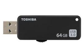 usb laikmenia - Toshiba TransMemory U365 64GB Black (Juodas) - 2 nuotrauka